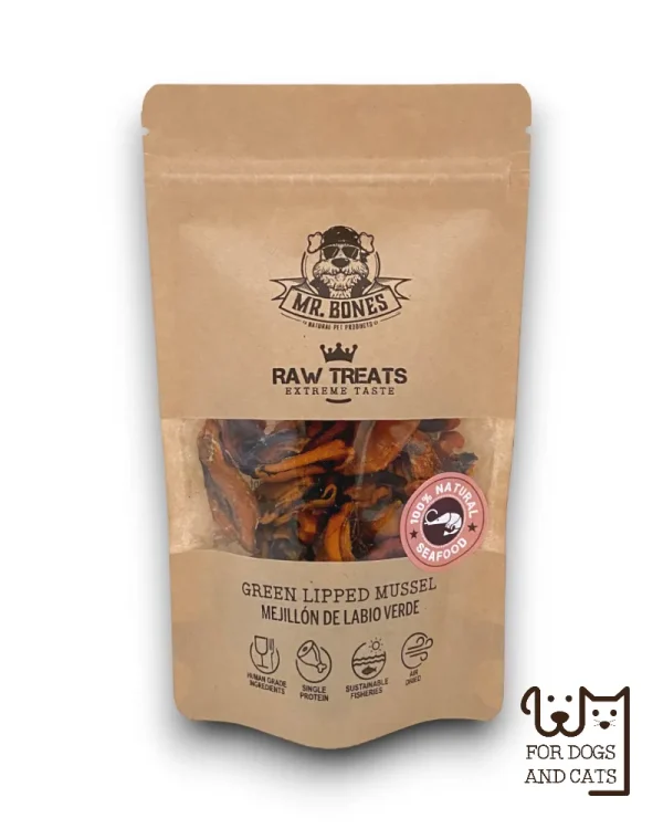 Raw Treats Mejillón de labio verdeRaw Treats Mejillón de labio verde