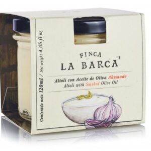 Alioli con Aceite de Oliva Ahumado120ml "la Barca"