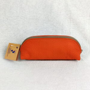 Estuche de Piel - Naranja