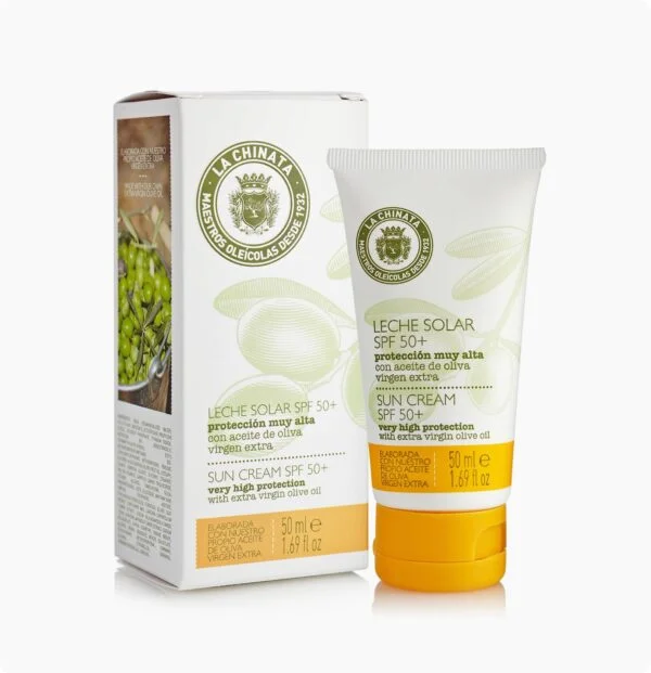 Leche Solar Protección Facial SPF 50+ "La Chinata"